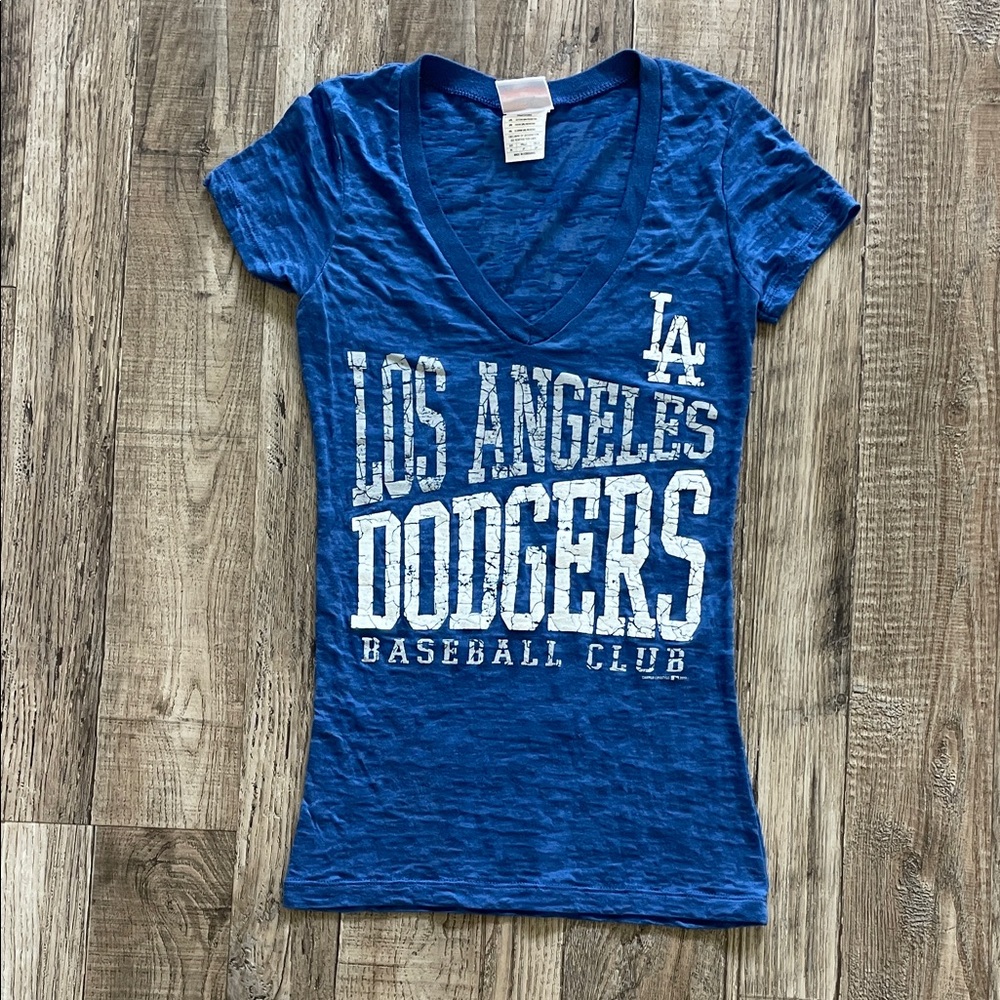 Genuine Merchandise Blue Los Angeles Dodgers Tee